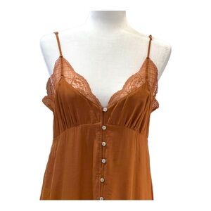 Love stitch Lovestitch maxi lace slip dress